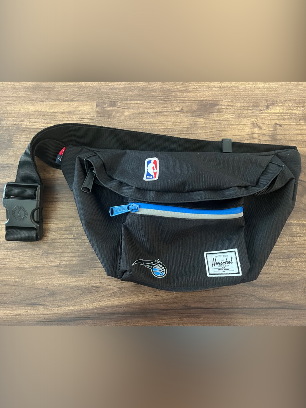 Herschel Orlando Magic "Nineteen" Black Canvas Hip Pack / Belt Bag